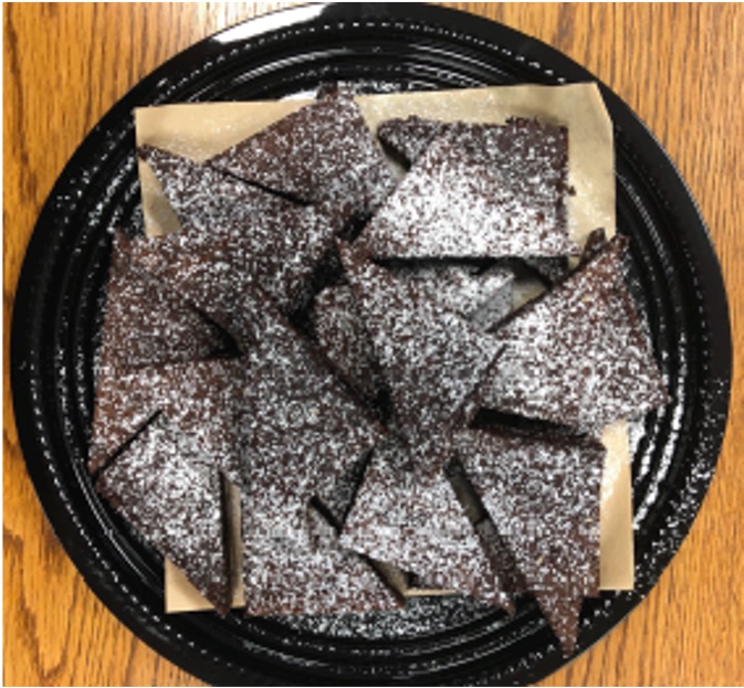 Double Chocolate Brownie Platter